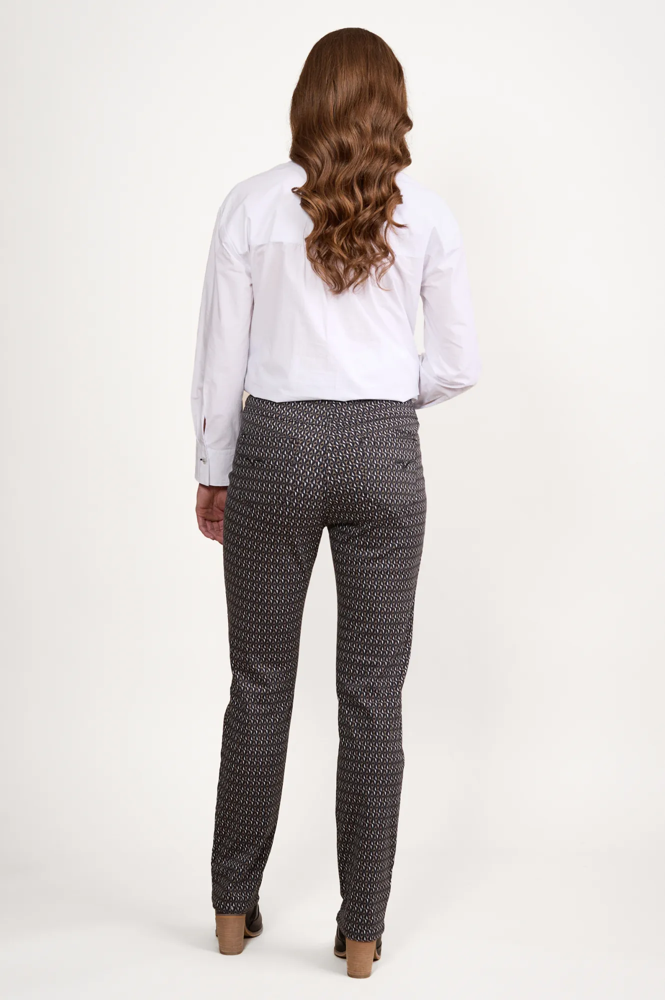 Slim Leg Pull On Pants - Solar