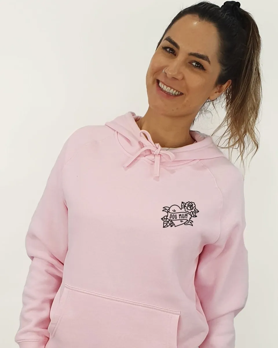 Staffy Mum Illustration: Unisex Hoodie