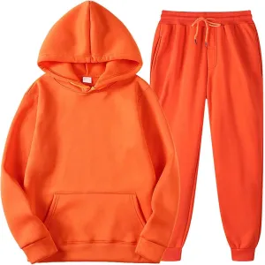 Sweatsuits for Women Set 2 Piece Tracksuits Oversized Casual Sweatshirts Hoodies High Waisted Joggers Sweatpants