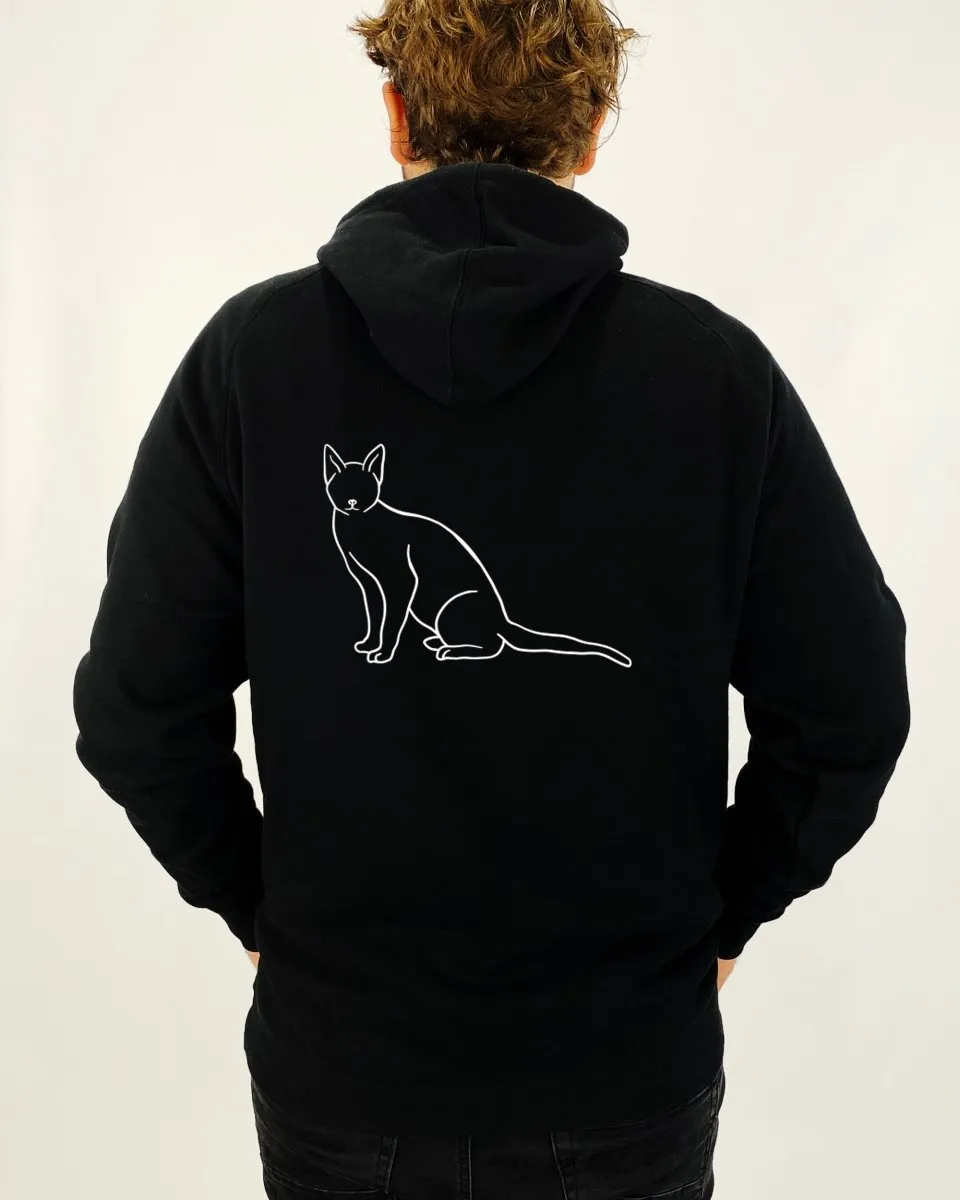 Tabby Cat Dad Illustration: Hoodie
