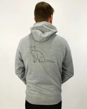 Tabby Cat Dad Illustration: Hoodie