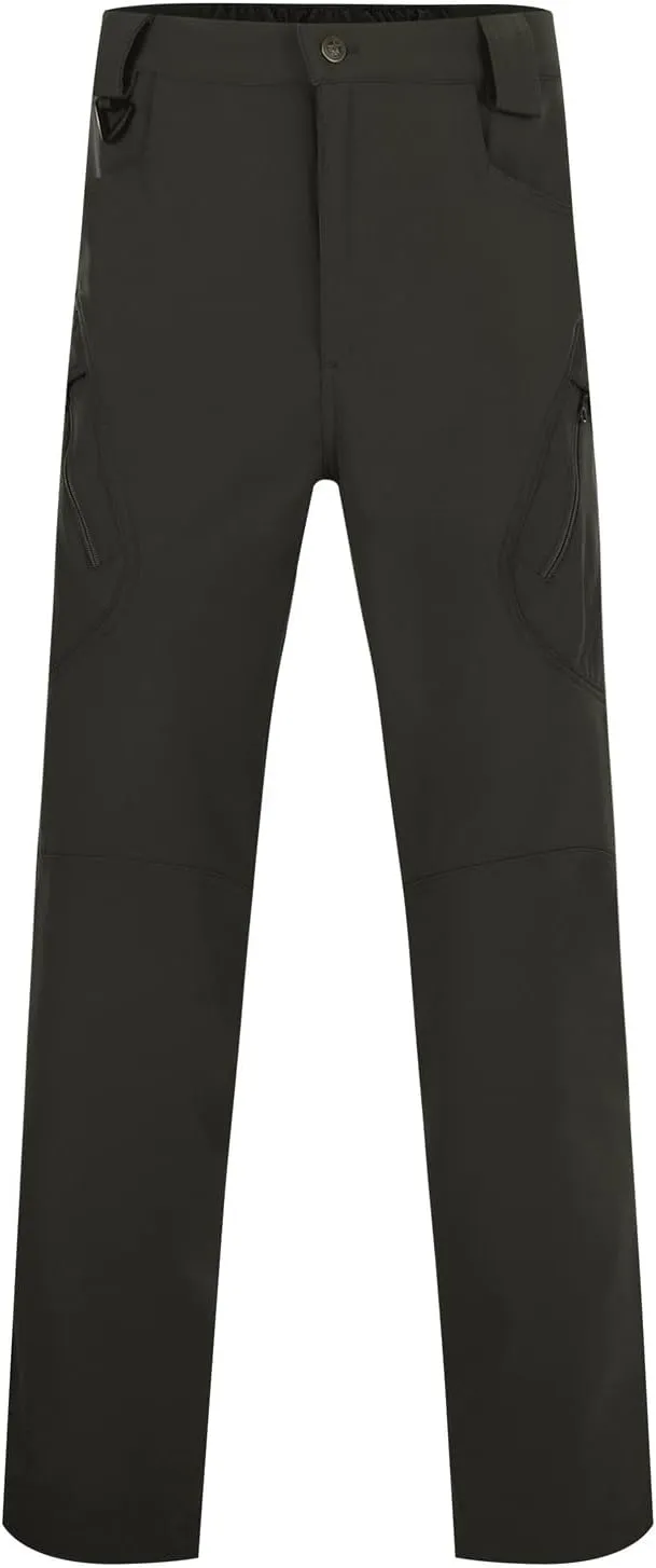 Tactical Pants for Men Lightweight Trousers Multi Pockets Relaxed Training Cargo Pants Outdoor Stretch Overalls