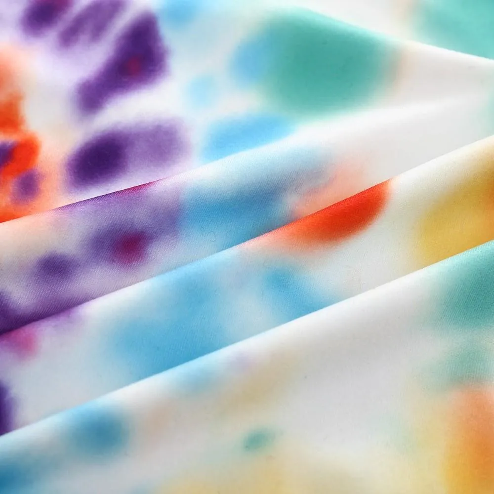 Toddler Girls Tie Dye Long Sleeve Top & Pants Wholesale Baby Girl Clothes