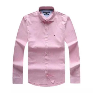 Tom Classic Stripe Pink Long-sleeved Shirt