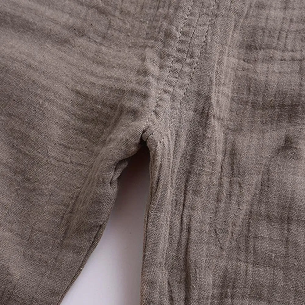 Unisex Solid Color Casual Harem Pants Bulk Childrens Clothing Suppliers