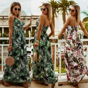 Wilhelmina™ | Tropical Elegant Dress