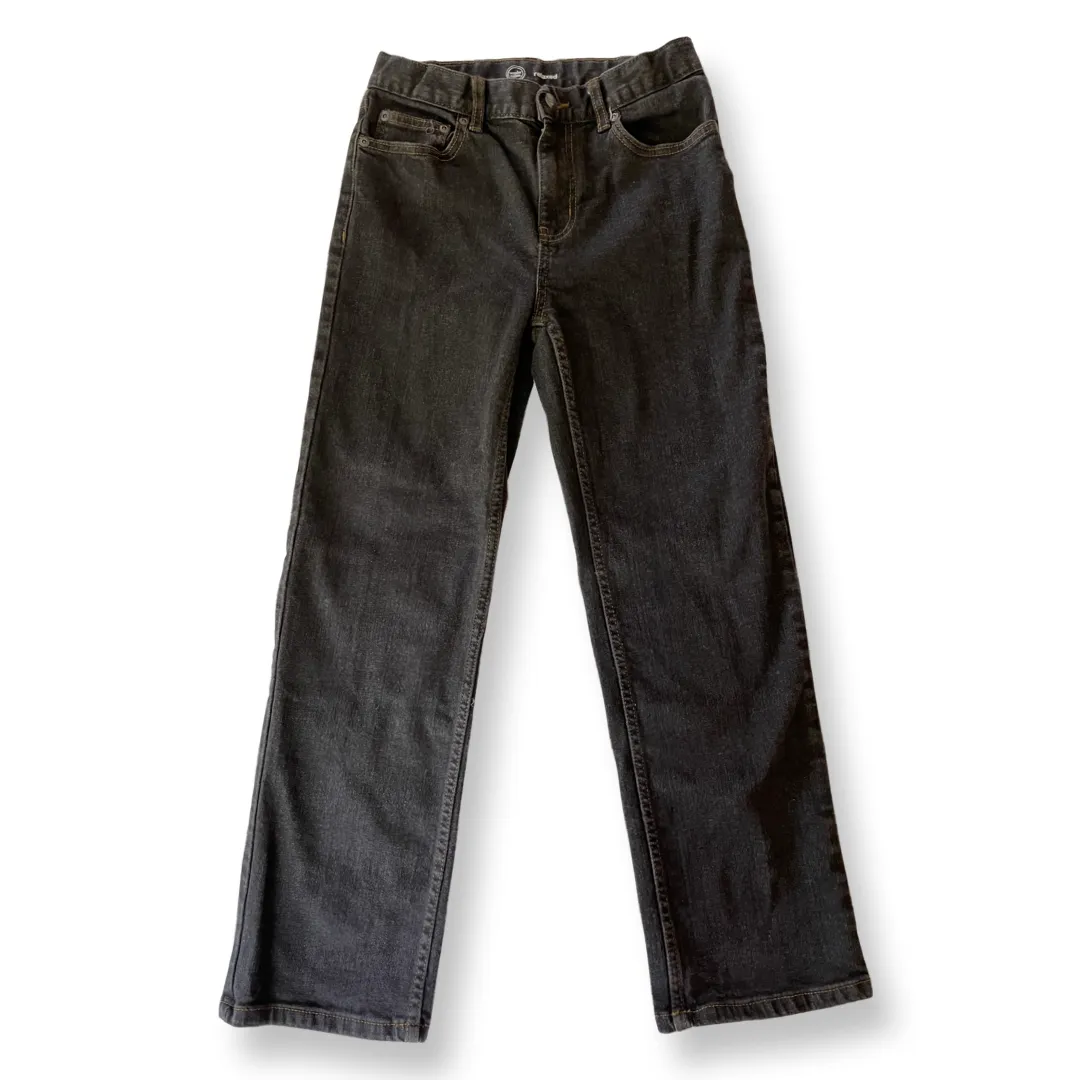 Wonder Nation Black Relaxed Jeans - 14 youth