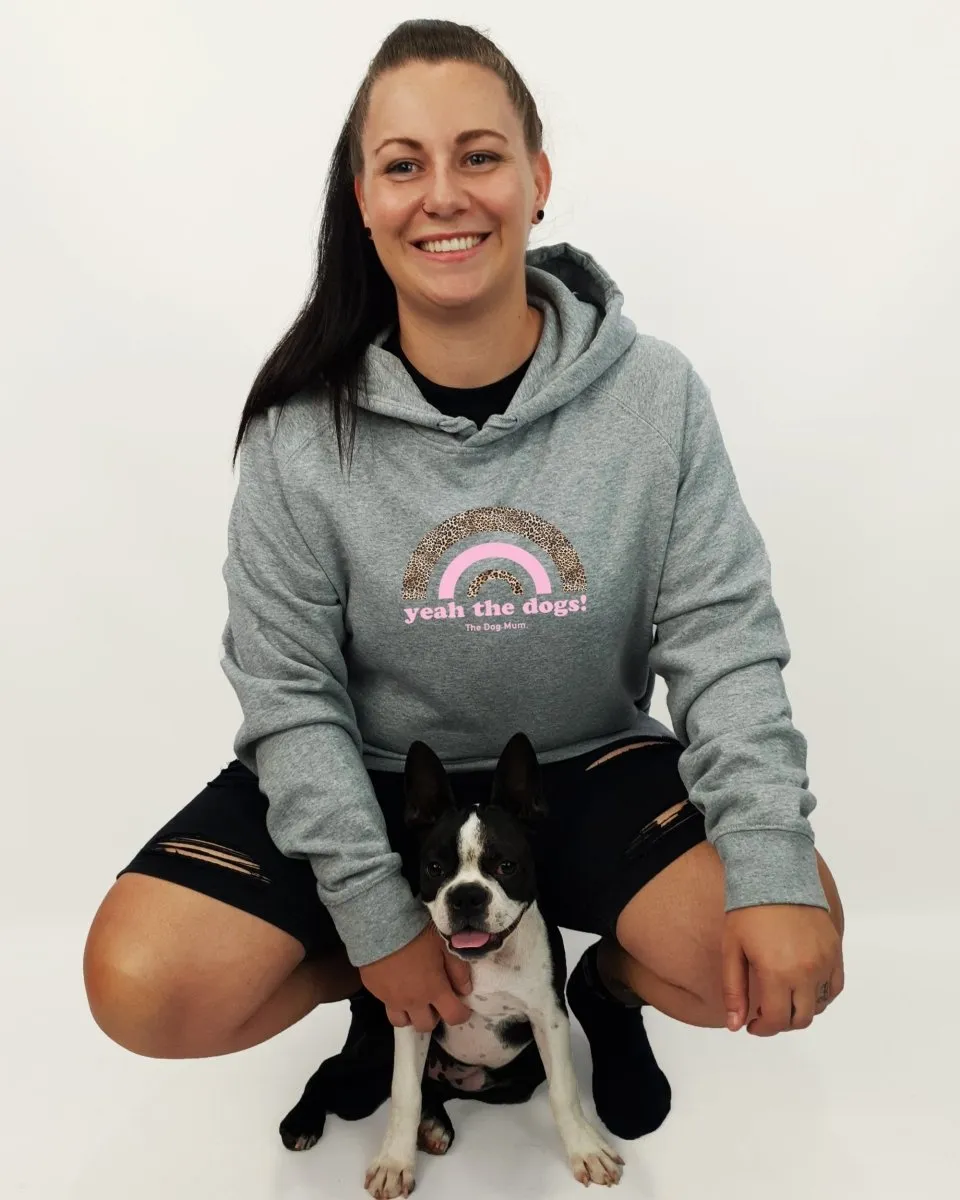 Yeah The Dogs Leopard: Unisex Hoodie