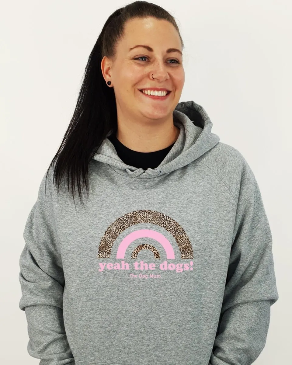 Yeah The Dogs Leopard: Unisex Hoodie